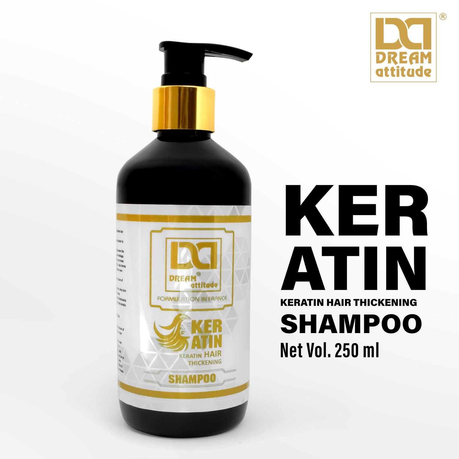 KERATIN HAIR THICKENING SHAMPOO - Image 3 - NR Beauty World