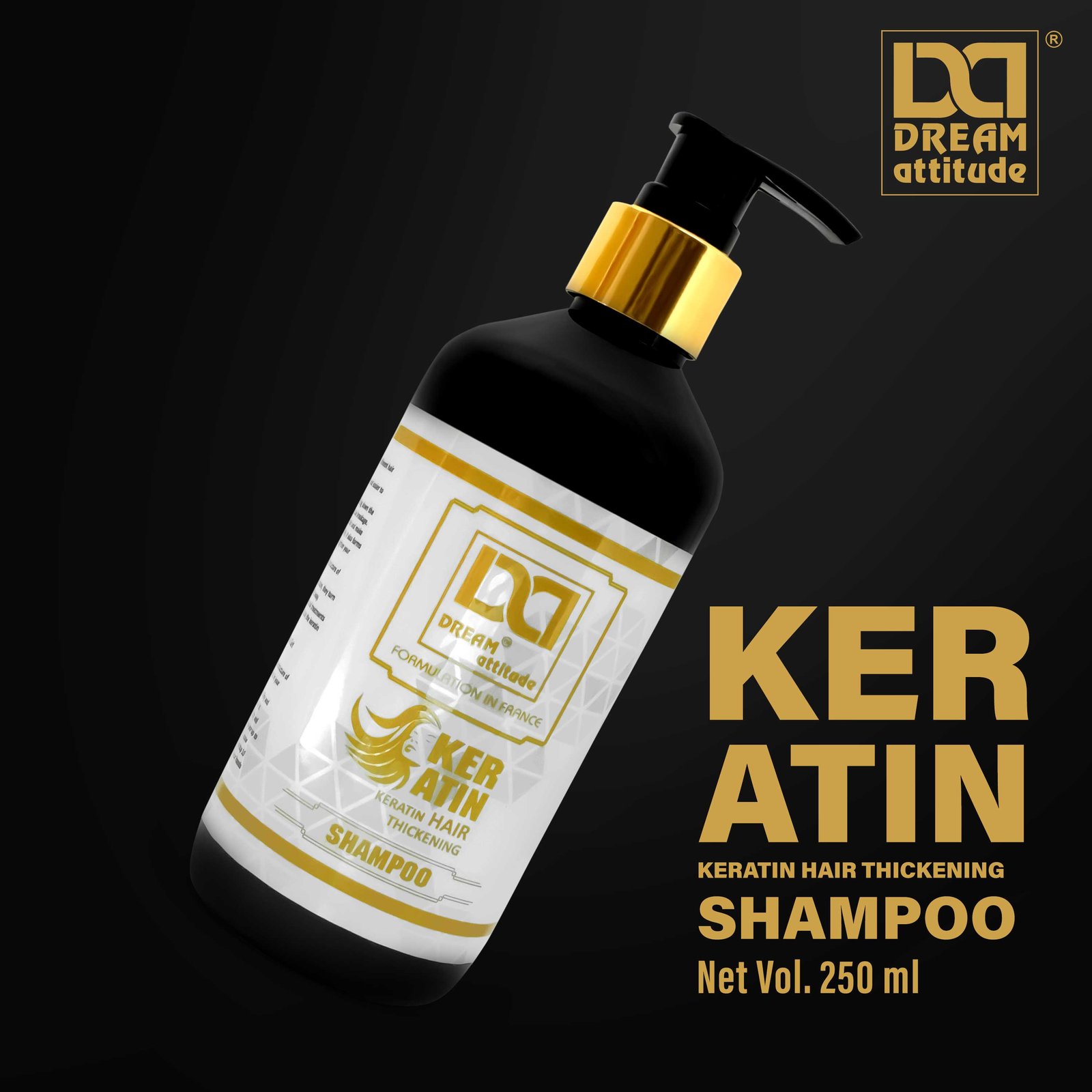 KERATIN HAIR THICKENING SHAMPOO - Image 4 - NR Beauty World