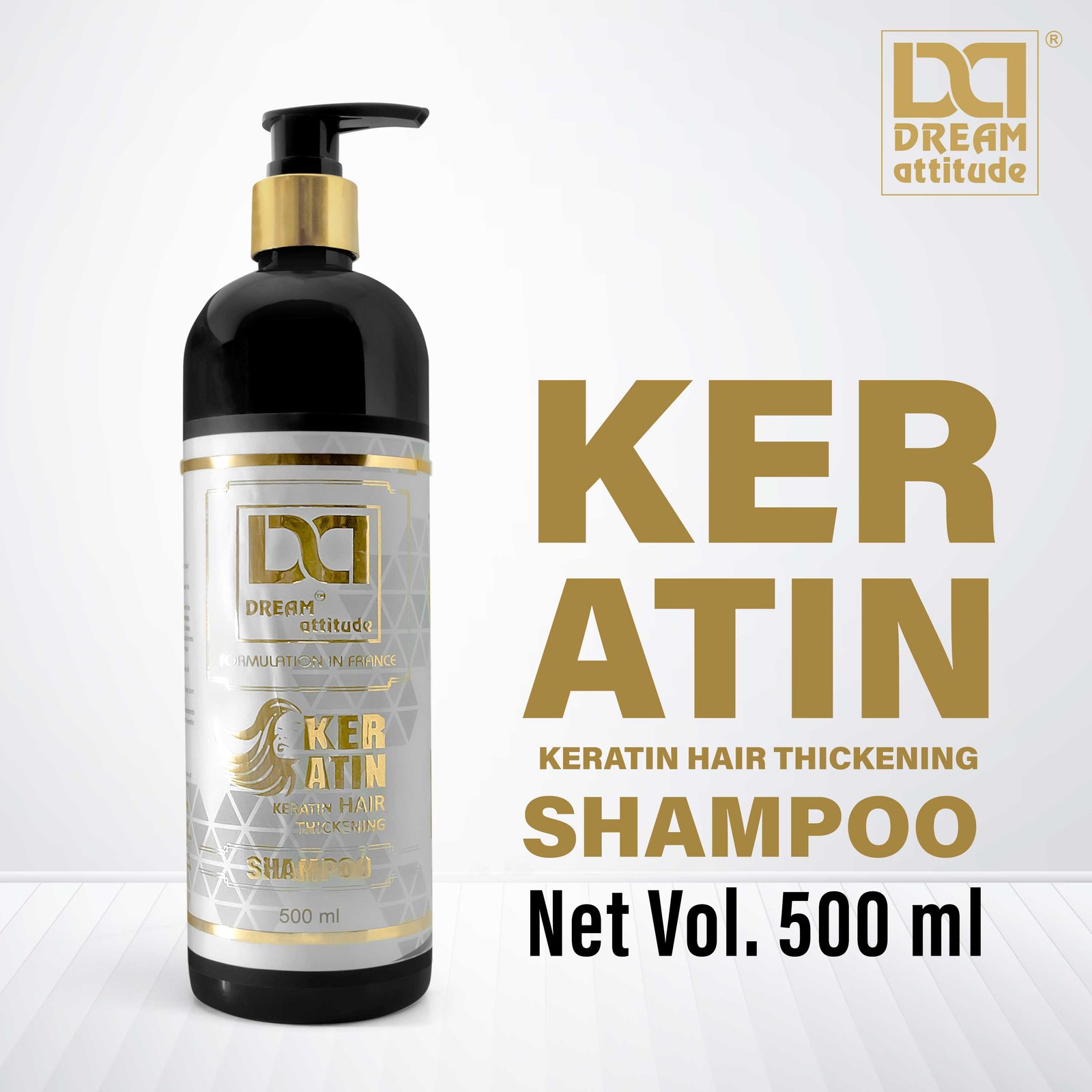 KERATIN HAIR THICKENING SHAMPOO - Image 5 - NR Beauty World