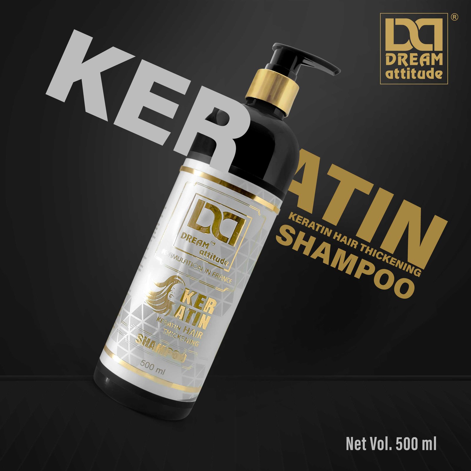 KERATIN HAIR THICKENING SHAMPOO - Image 6 - NR Beauty World