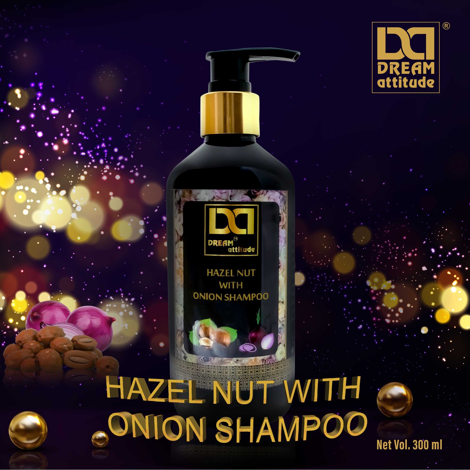 HAZEL NUT WITH ONION SHAMPOO 
