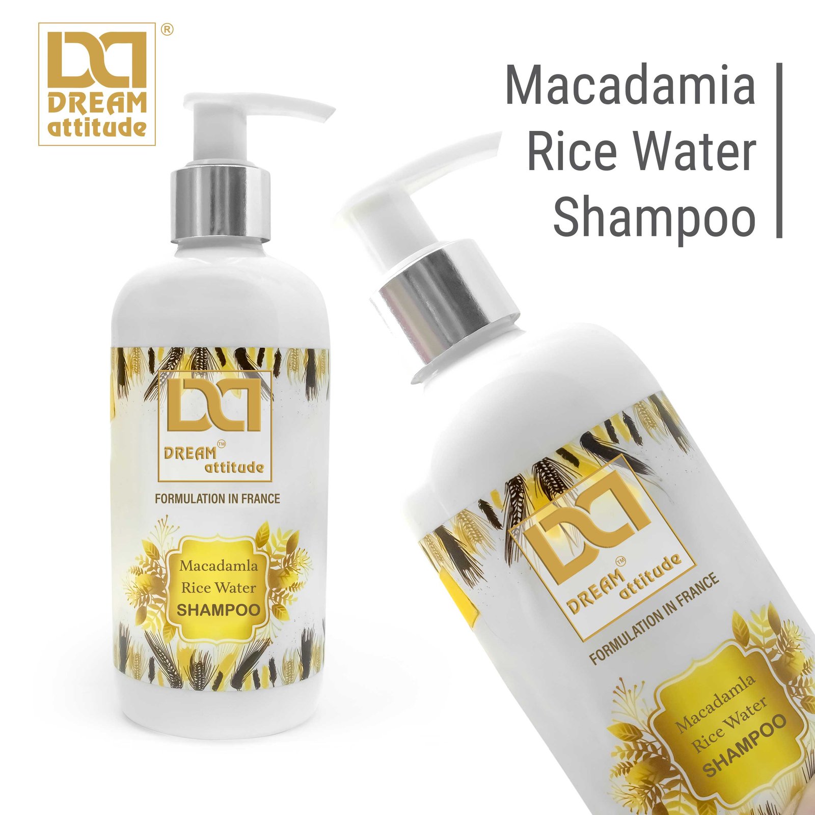 MACADAMIA RICE WATER SHAMPOO  - Image 3 - NR Beauty World