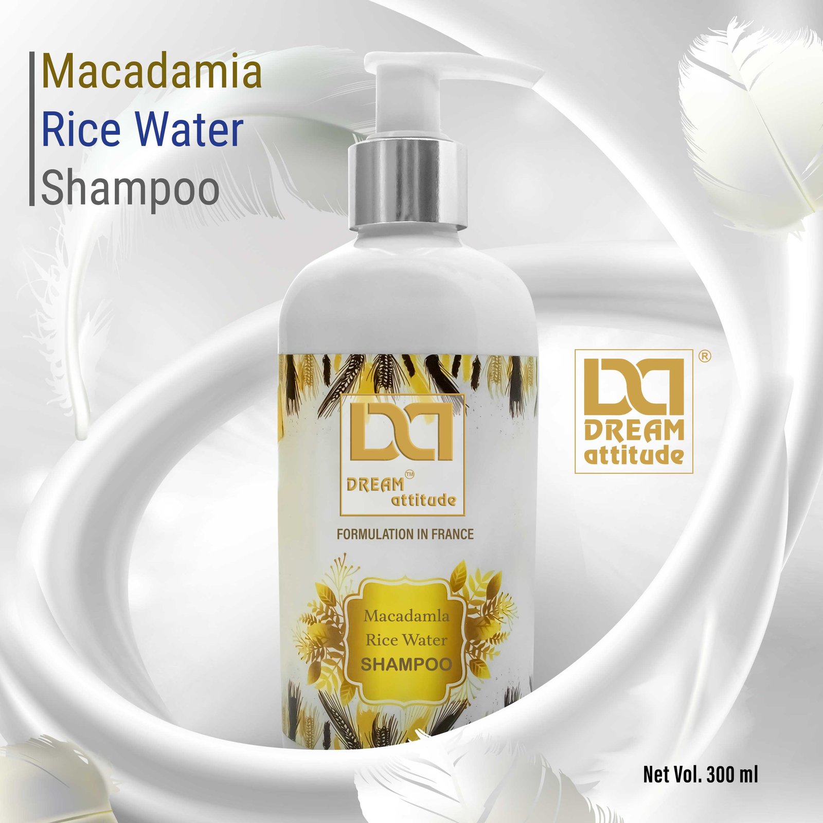 MACADAMIA RICE WATER SHAMPOO 