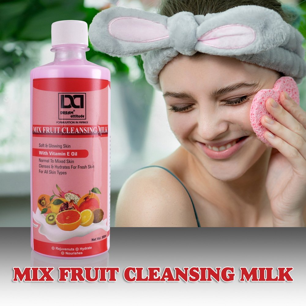 MIX FRUIT CLEANSING MILK  - Image 3 - NR Beauty World