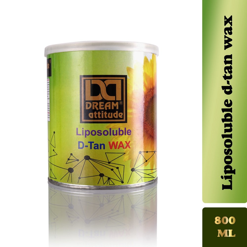 DREAM attitude Liposoluble D-Tan Wax: Hair Removal and Tan Reduction for Smooth, Radiant Skin [800ML]]