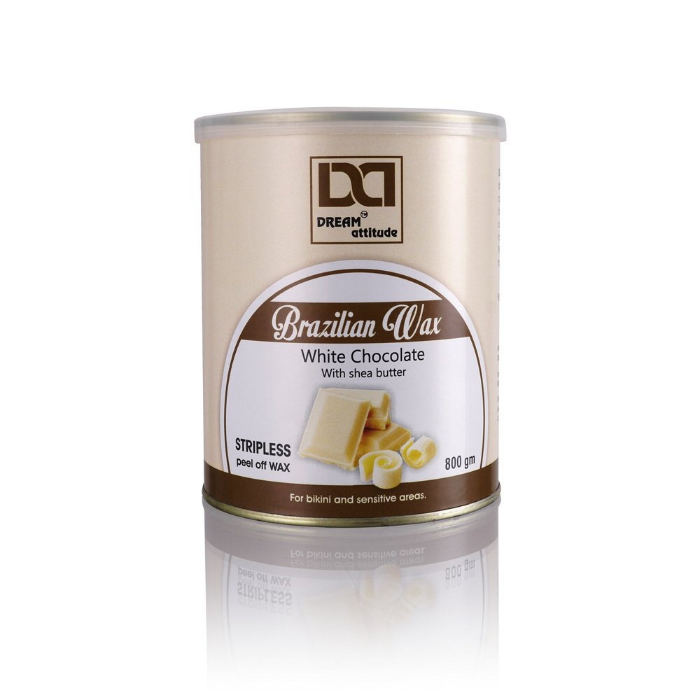 DREAM attitude Liposoluble White Chocolate Wax: Luxurious Hair Removal with Sweet Indulgence [800ML]