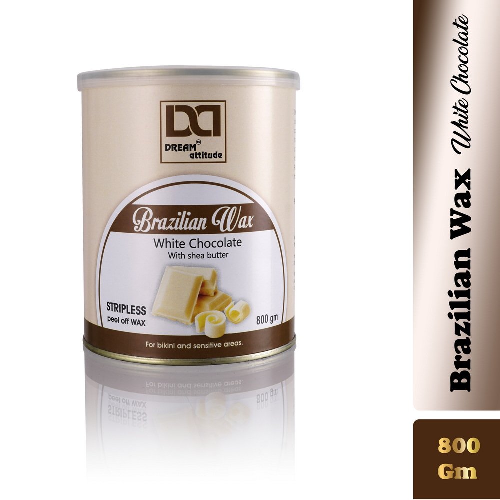 DREAM attitude Liposoluble White Chocolate Wax: Luxurious Hair Removal with Sweet Indulgence [800ML]