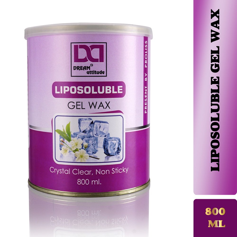 DREAM attitude Liposoluble Gel Wax: Innovative Hair Removal with Gel-Based Comfort [800ML]