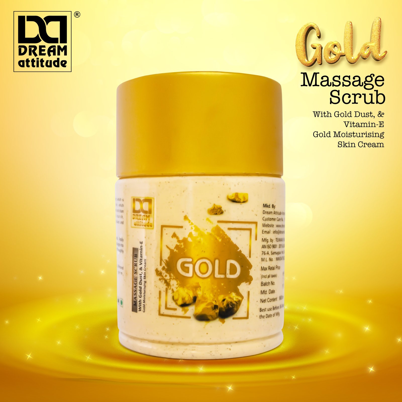 GOLD MASSAGE SCRUB - Image 5 - NR Beauty World