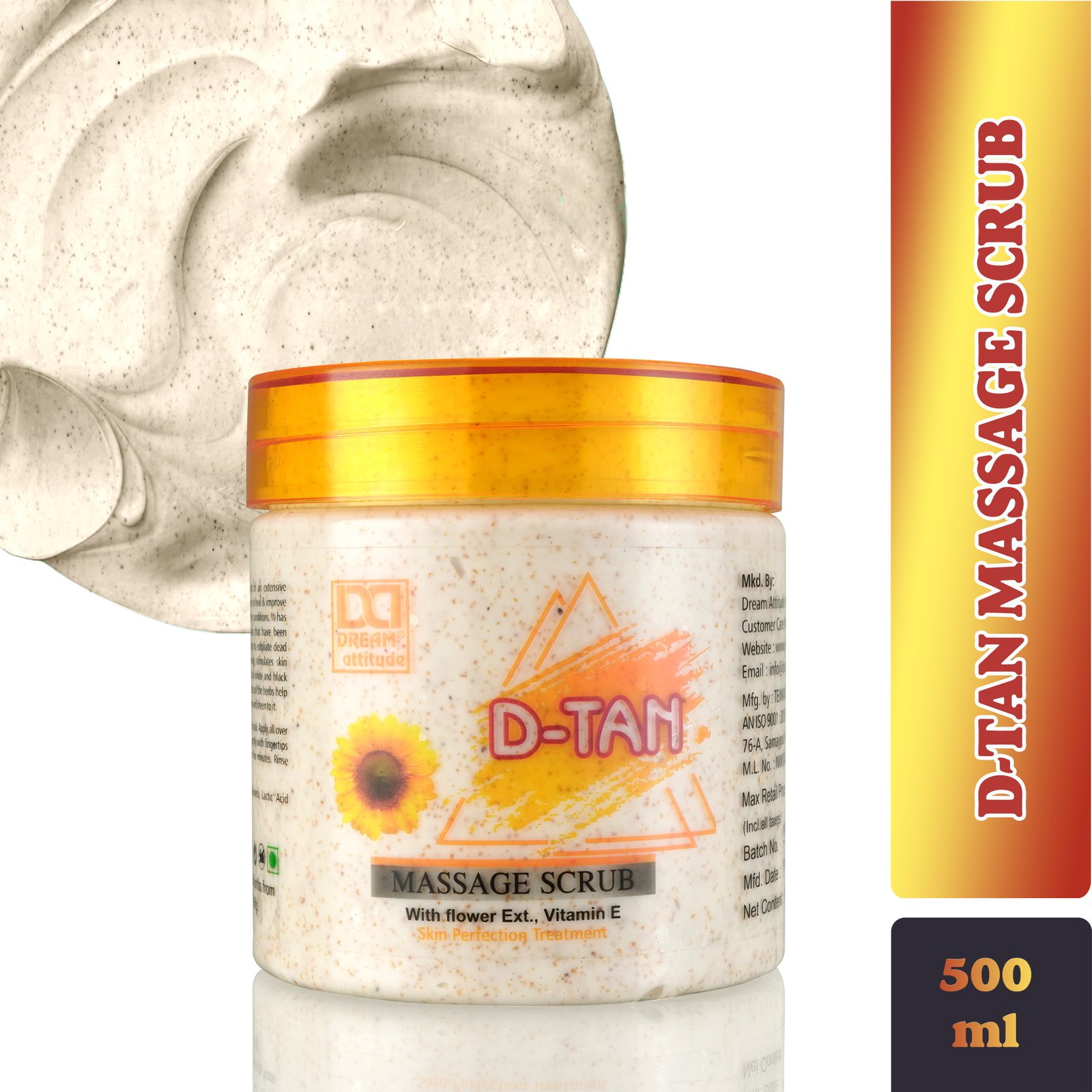 DE-TAN MASSAGE SCRUB  