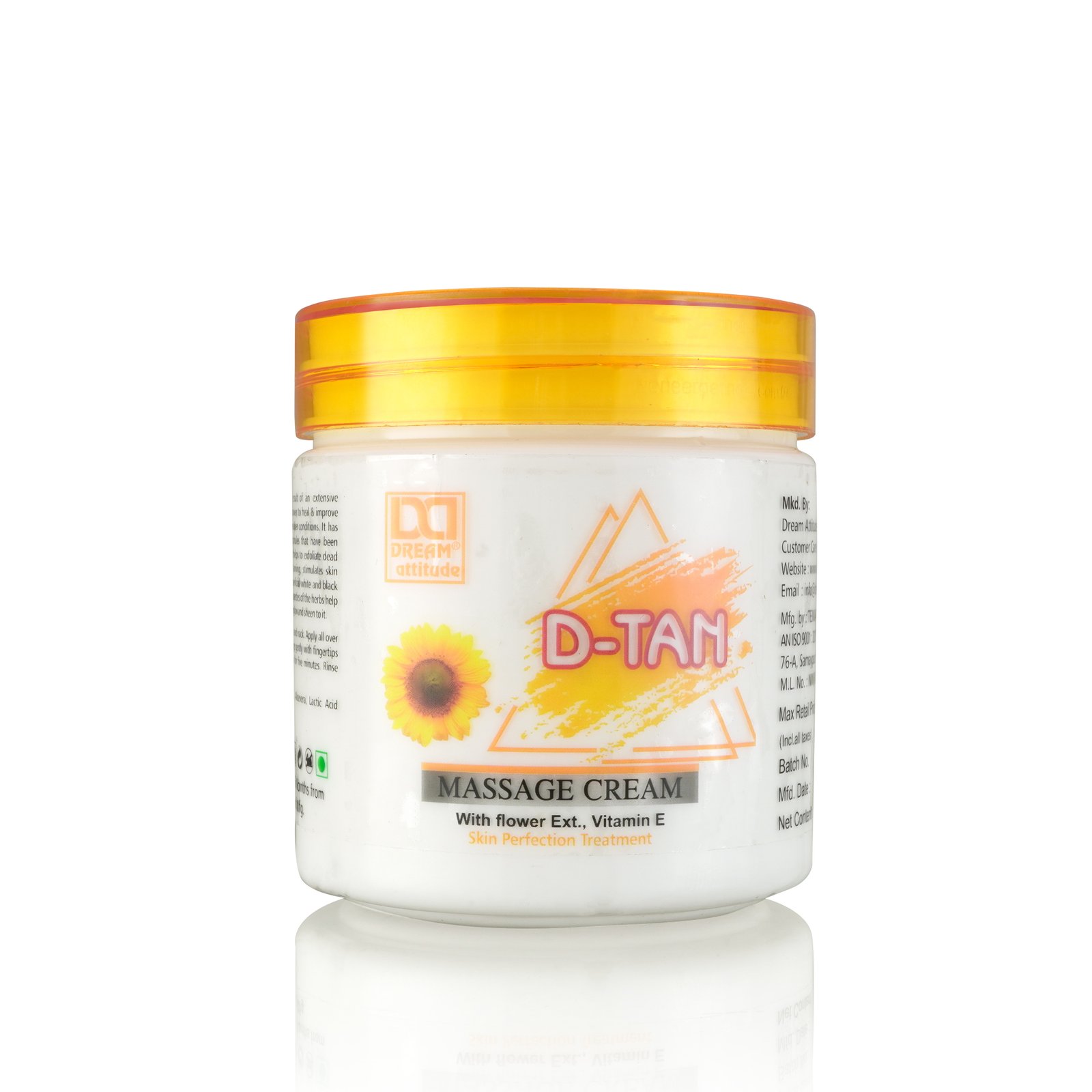 DE-TAN MASSAGE CREAM