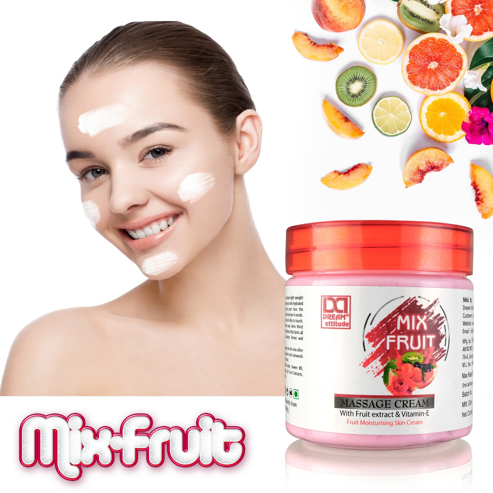 MIX FRUIT MASSAGE CREAM - Image 4 - NR Beauty World
