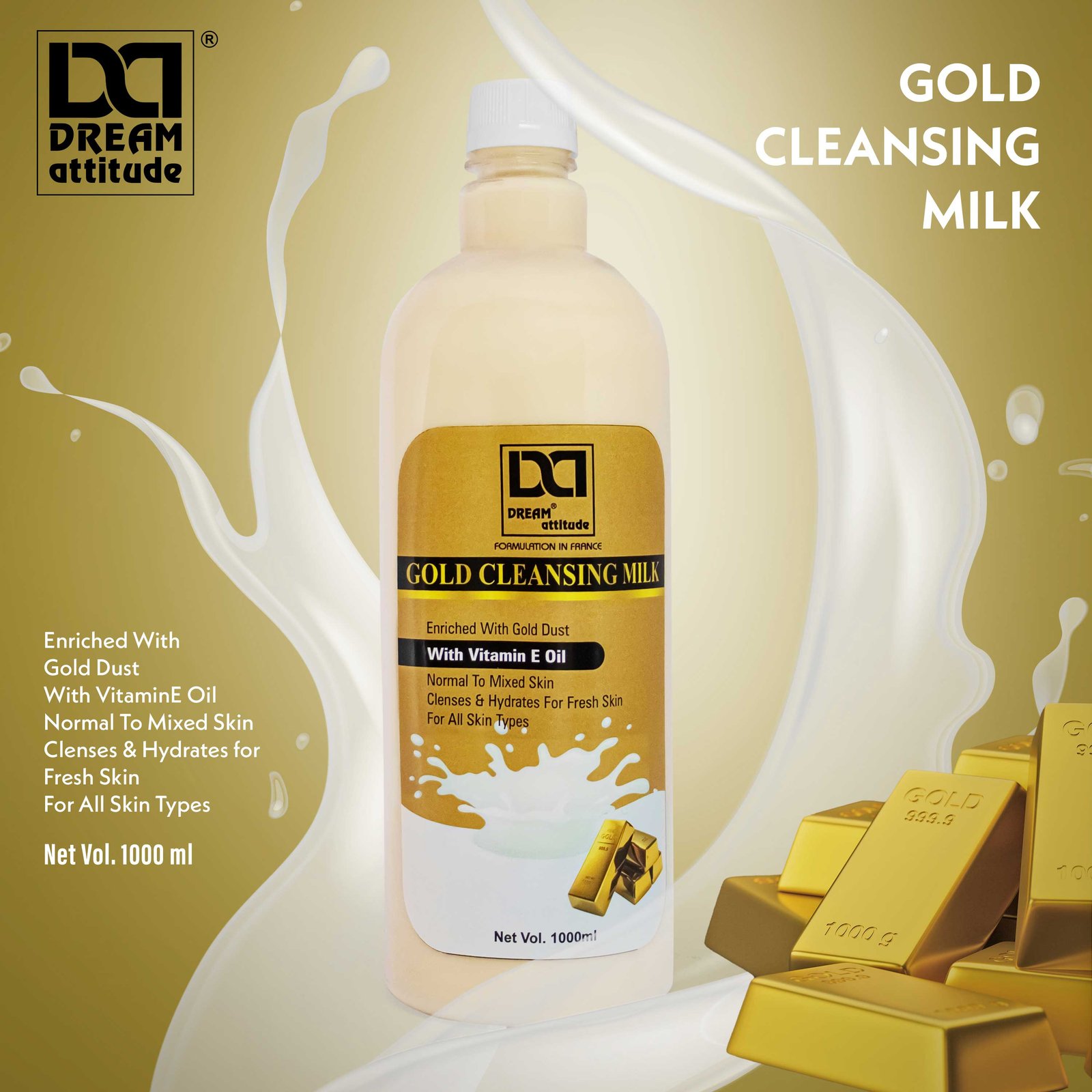 GOLD CLEANSING MILK 