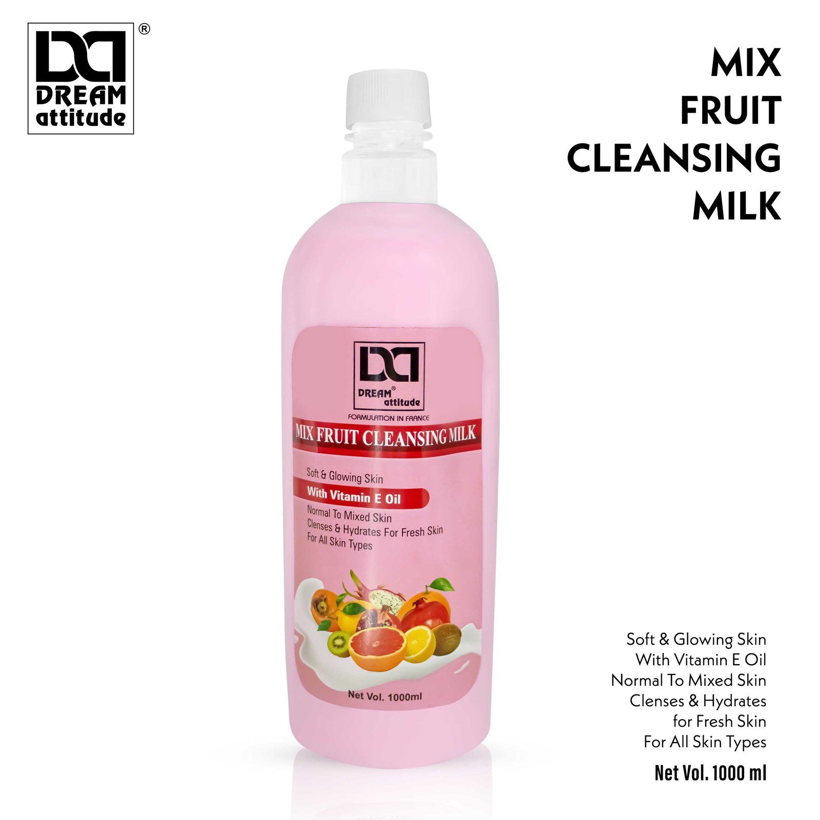 MIX FRUIT CLEANSING MILK  - Image 5 - NR Beauty World