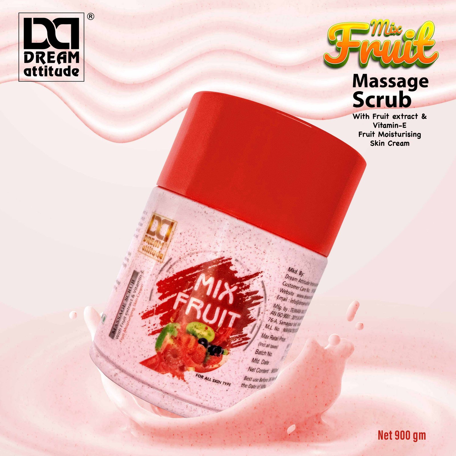 MIX FRUIT MASSAGE SCRUB 