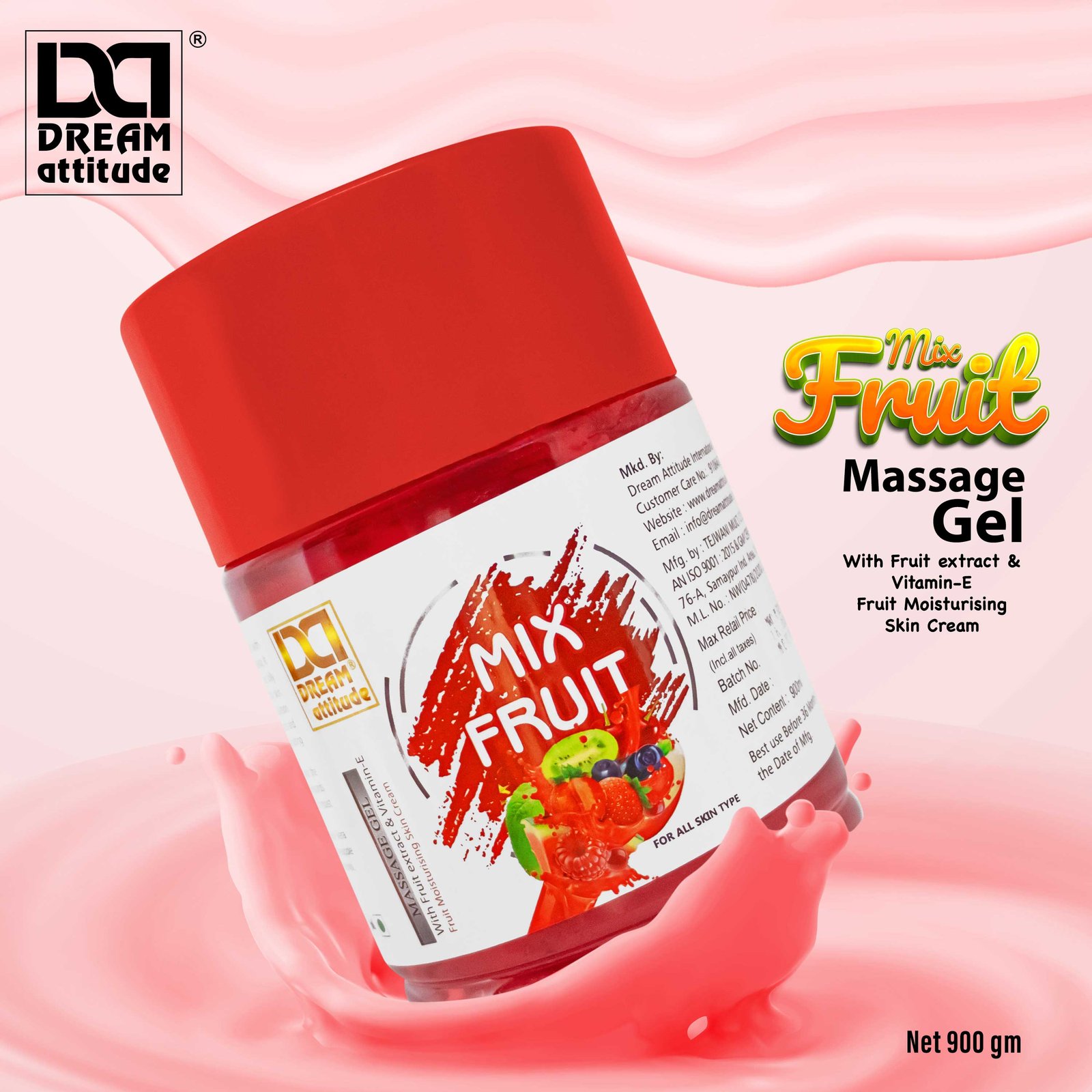MIX FRUIT MASSAGE GEL  - Image 5 - NR Beauty World