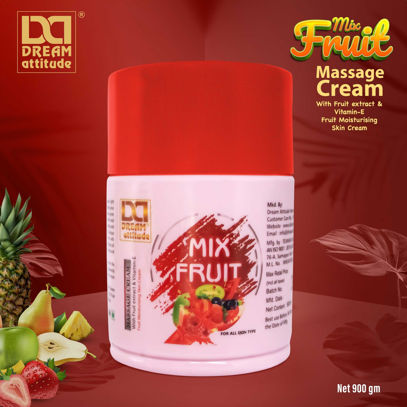 MIX FRUIT MASSAGE CREAM - Image 5 - NR Beauty World