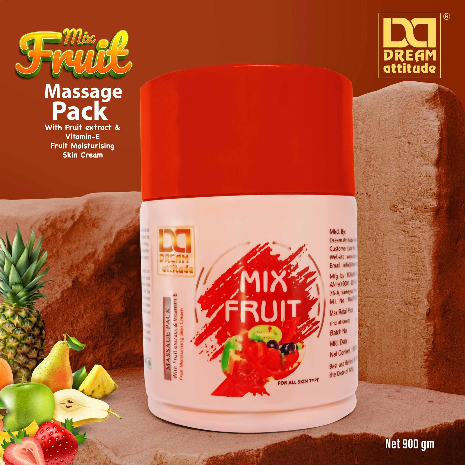 MIX FRUIT MASSAGE PACK - Image 4 - NR Beauty World