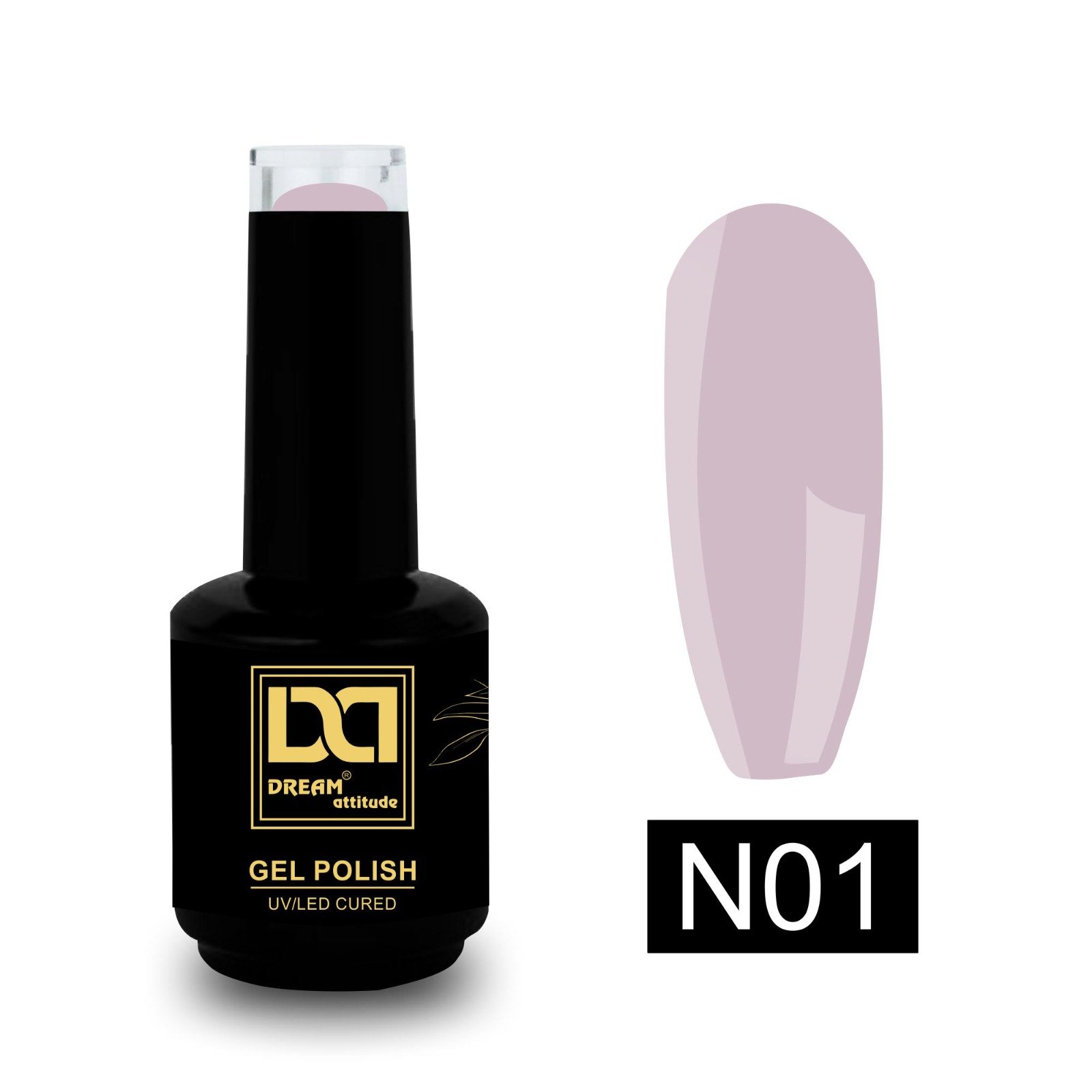 Unveil Artistry with Dream Attitude Crackle Gel Polish 15ml  N-1 to N-6