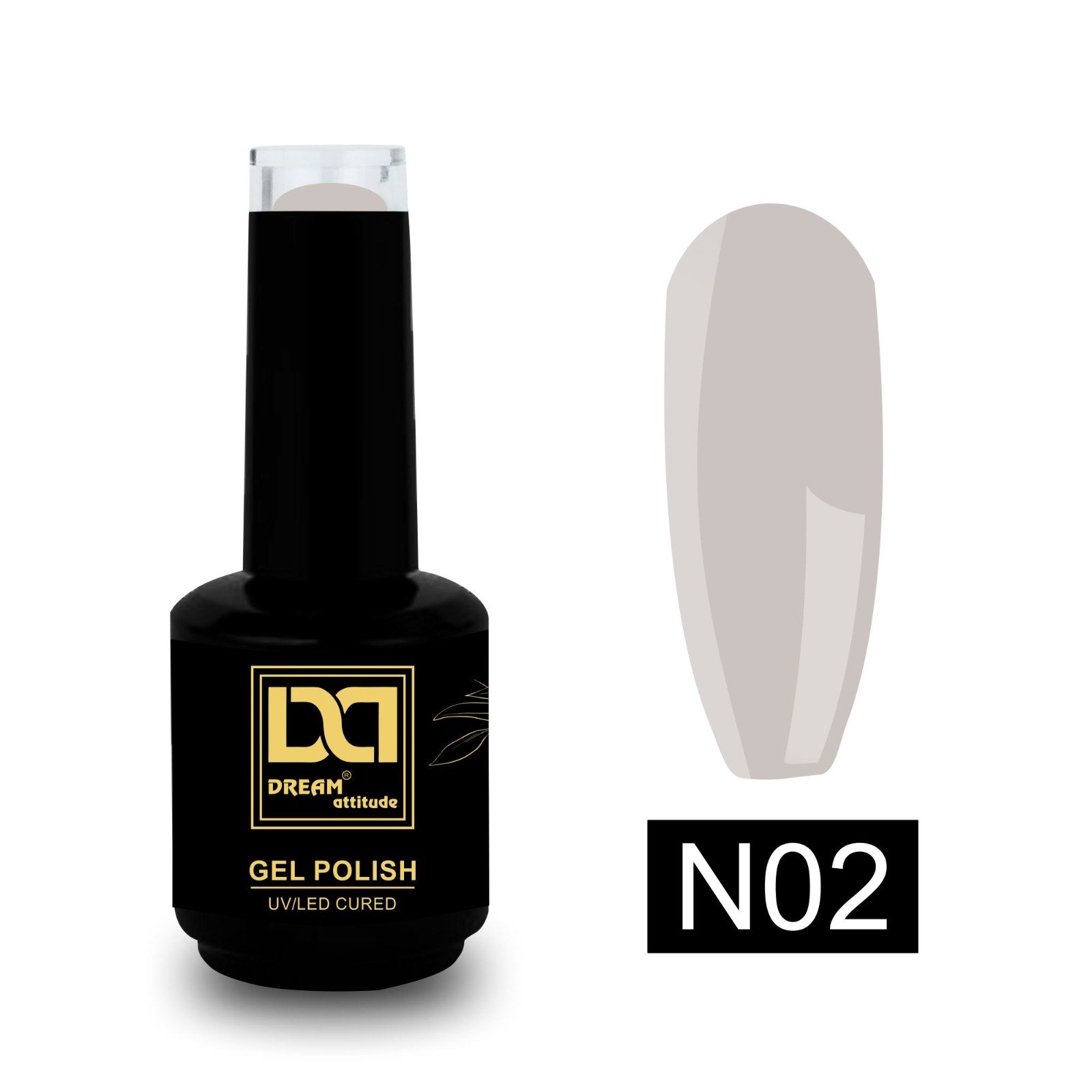 Unveil Artistry with Dream Attitude Crackle Gel Polish 15ml  N-1 to N-6