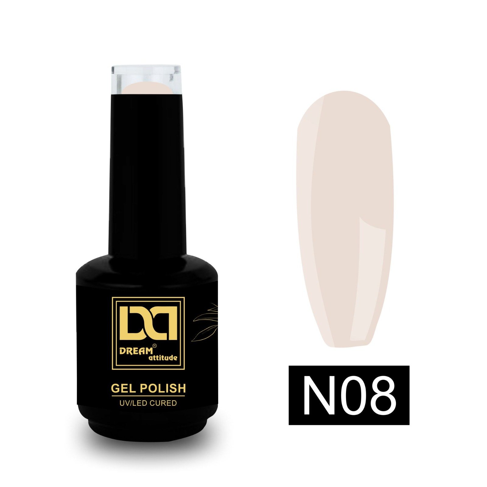 Unveil Artistry with Dream Attitude Crackle Gel Polish 15ml N-7 to N-12