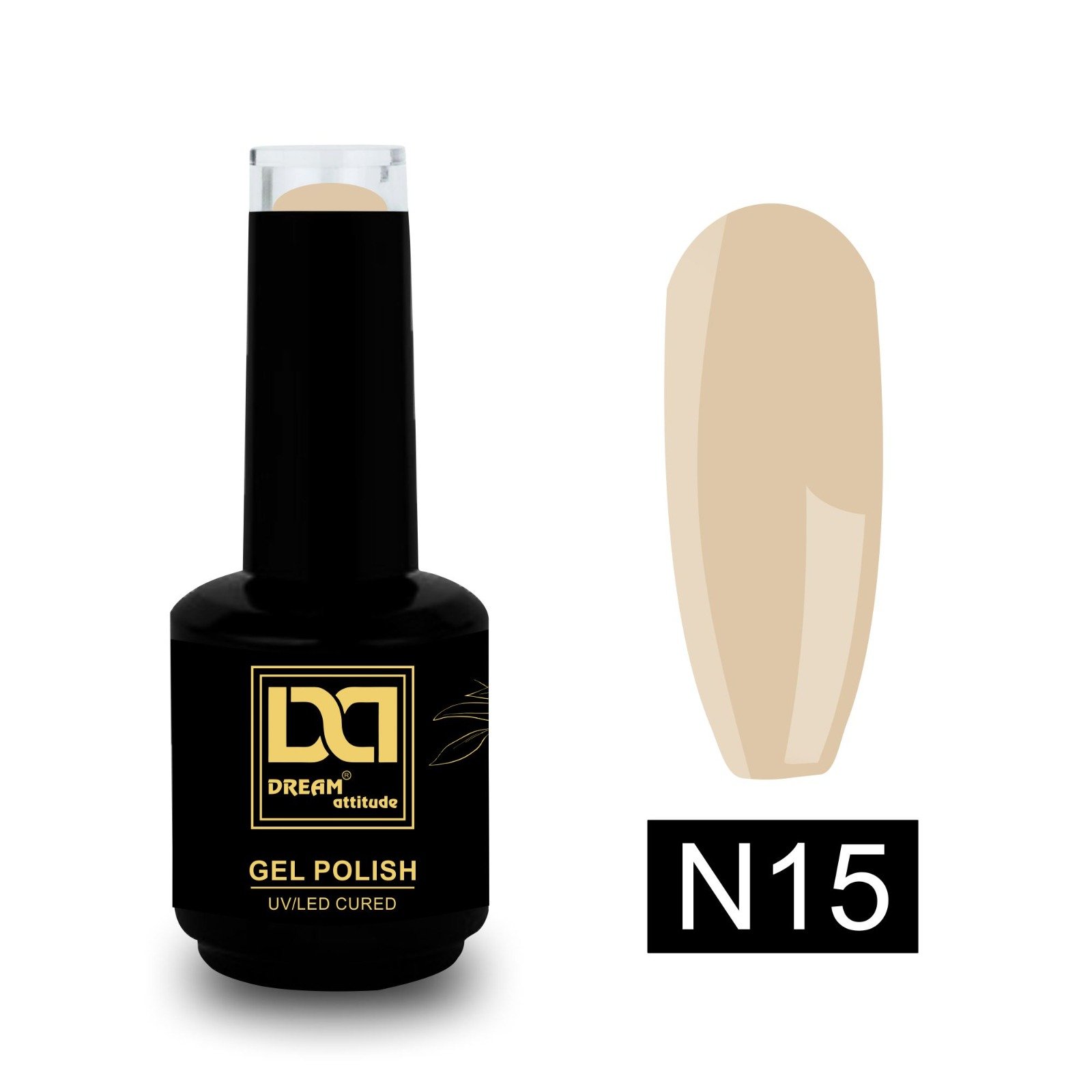 Unveil Artistry with Dream Attitude Crackle Gel Polish 15ml N-13 to N-18 - Image 3 - NR Beauty World