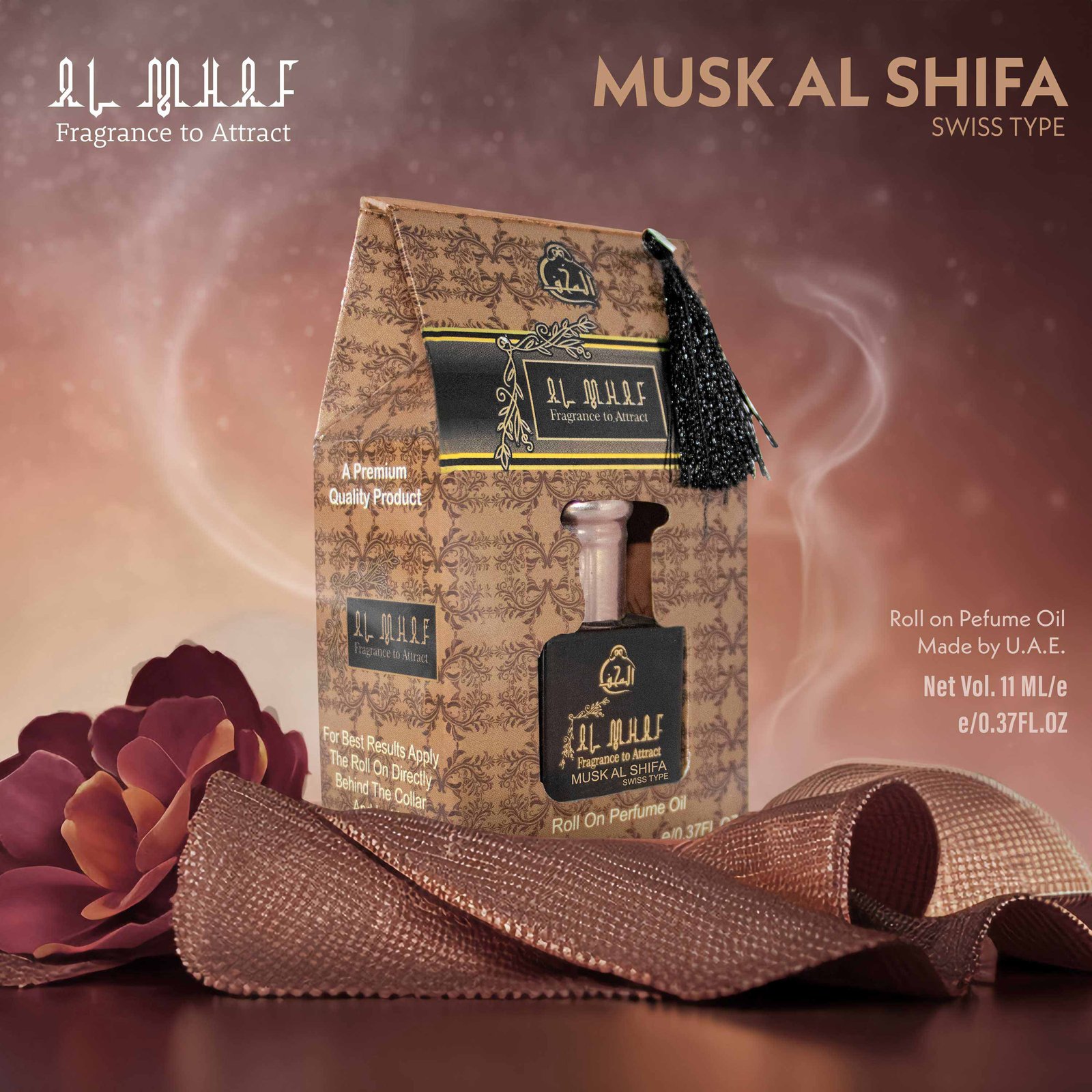 AL-MHAF  MUSK-AL-SHIFA[BLACK SERIES]