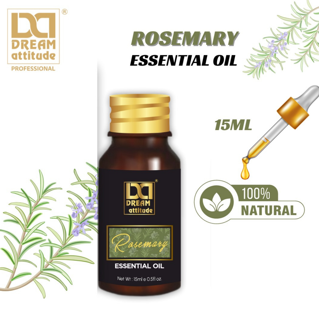 Invigorate Your Senses with DREAM Rosemary Essential Oil [15ml]